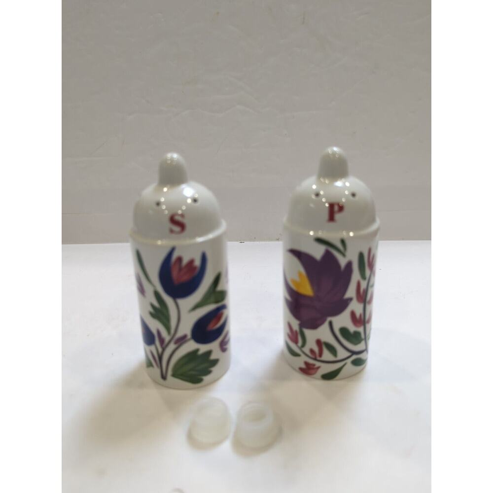 Portmeirion WELSH DRESSER 1/6 Hole Salt & Pepper Shaker Set 4 1/2"
